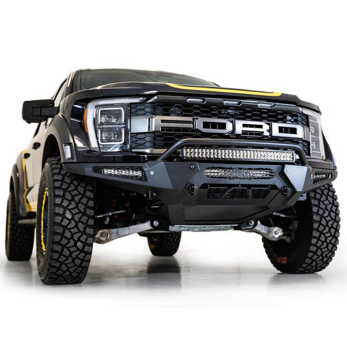 ADD F210221180103 HoneyBadger Front Bumper w/ Top Hoop for Ford Raptor 2021-2022
