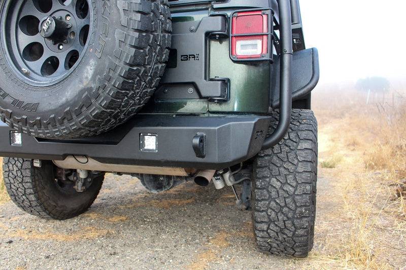 Body Armor JK-2966 Orion Rear Bumper for Jeep Wrangler JK 2007-2018