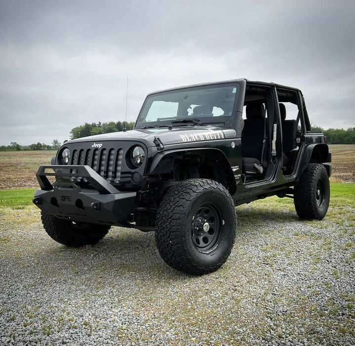 Body Armor JP-19535 Stubby Front Bumper for Jeep