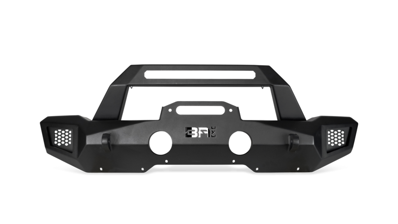 Body Armor JP-19536 Mid-Width Front Bumper for Jeep