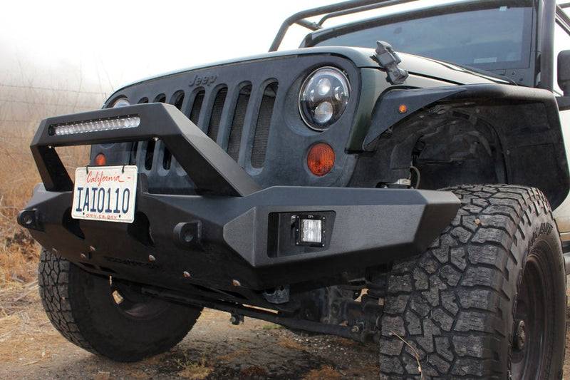 Body Armor JP-19537 Full Width Front Bumper for Jeep