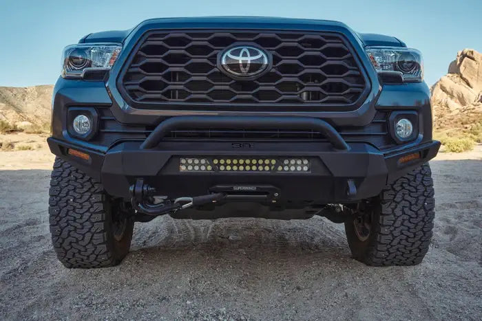 Body Armor TC-19339W Hiline Bumper High Clearance Side Wings for Toyota Tacoma 2016-2023