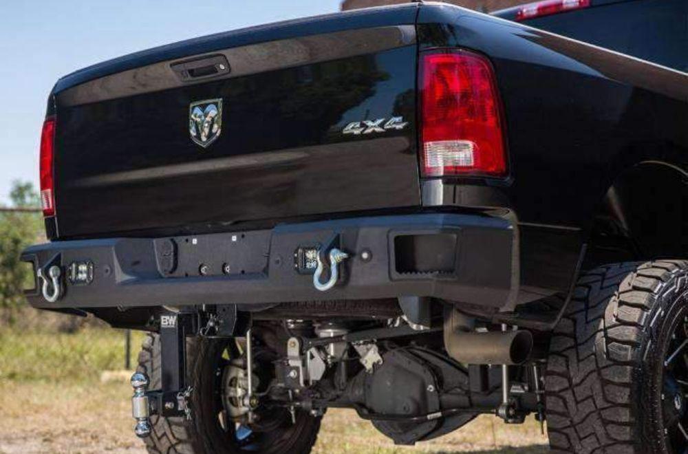  Hammerhead 600-56-0478 Dodge Ram 2500/3500 2010-2018 Flush Mount Rear Bumper with Sensors - BetterBumper