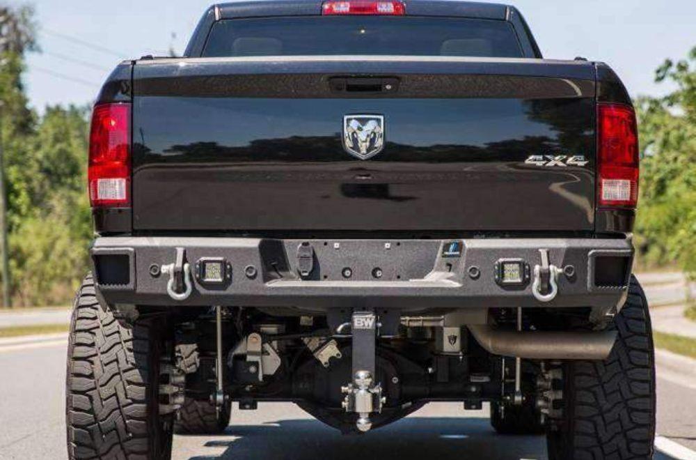  Hammerhead 600-56-0478 Dodge Ram 2500/3500 2010-2018 Flush Mount Rear Bumper with Sensors - BetterBumper