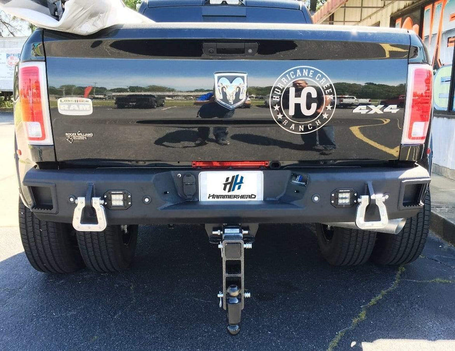  Hammerhead 600-56-0478 Dodge Ram 2500/3500 2010-2018 Flush Mount Rear Bumper with Sensors - BetterBumper