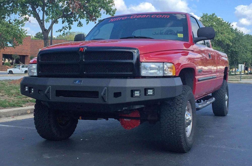  Hammerhead 600-56-0539 Dodge Ram 2500/3500 1994-2002 Front Non-Winch Bumper Low Profile - BetterBumper