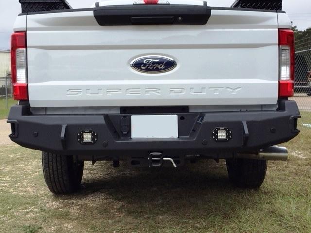  Hammerhead 600-56-0592 Ford F250/F350/F450 2017-2022 Flush Mount Rear Bumper with Sensors - BetterBumper