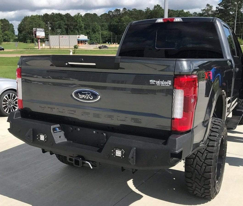  Hammerhead 600-56-0592 Ford F250/F350/F450 2017-2022 Flush Mount Rear Bumper with Sensors - BetterBumper