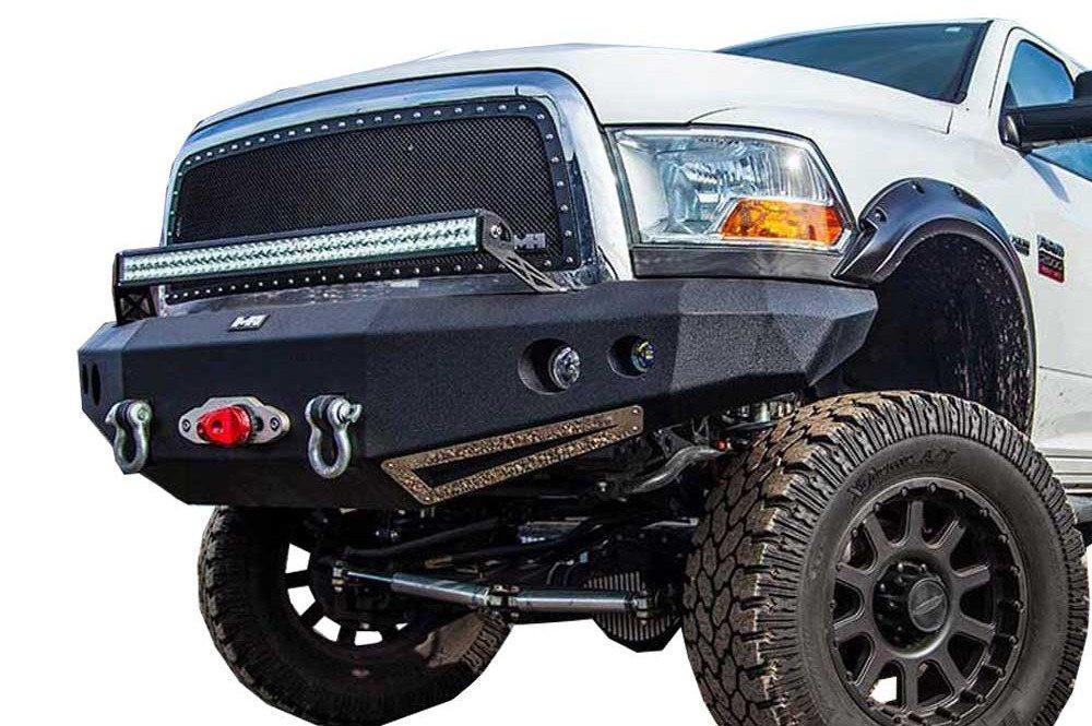 Smittybilt 612821 | M-1 Front Bumper for 2011-2014 Chevy Silverado 2500