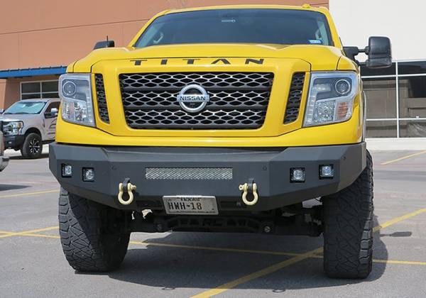  Steelcraft 71-14080 2016-2023 Nissan Titan XD Fortis Front Bumper - BetterBumper