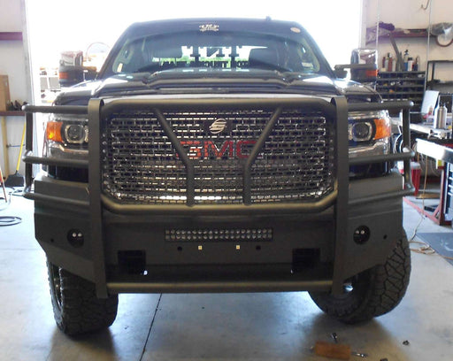 Steelcraft 60-10460 2015-2019 GMC Sierra 2500HD/3500 HD Elevation Front Bumper-BetterBumper