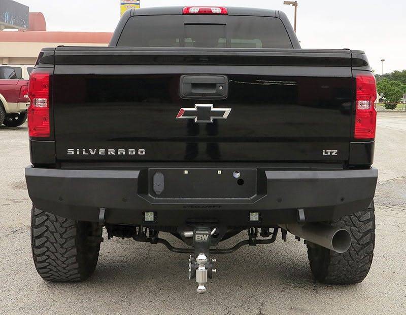 Steelcraft 76-20410 2011-2019 Chevy Silverado 2500/3500 Fortis Rear Bumper-BetterBumper